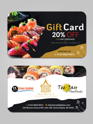 Gift Card | Business Card Design by Sandaruwan