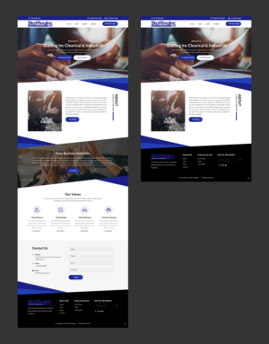 Web Design by pb for this project | Design: #28405598