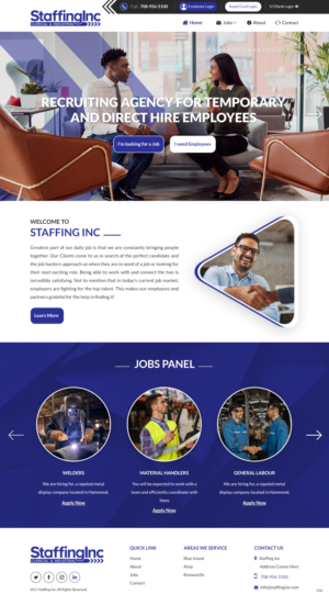 Web Design by pb for this project | Design: #28405599