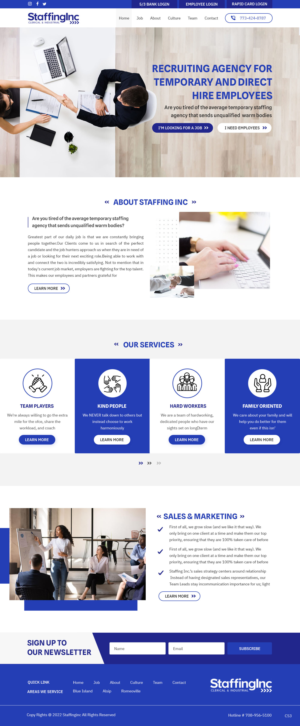 Web Design by pb for this project | Design: #28405603