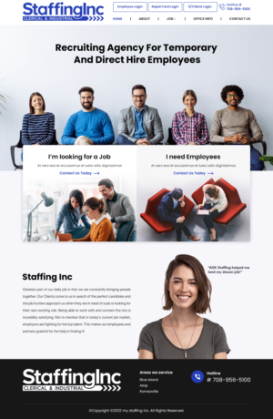 Web Design by Titan Eagle for this project | Design: #28407049