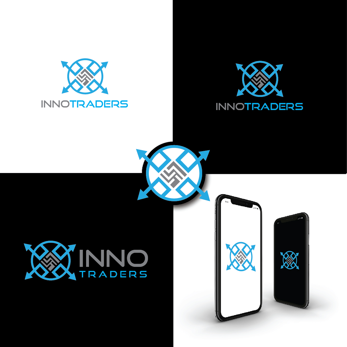 Logo Design by HUD.Q for InnoTraders LLC | Design #28400894