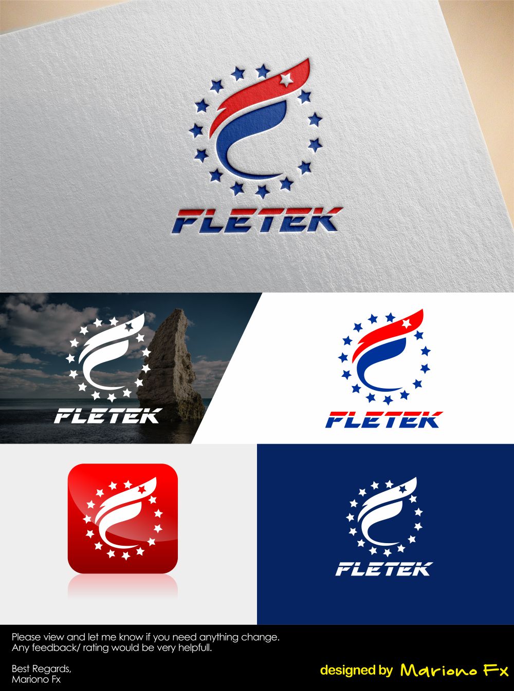 Logo Design by Mariono Fx for Rex Cargo S.A. | Design #28402643