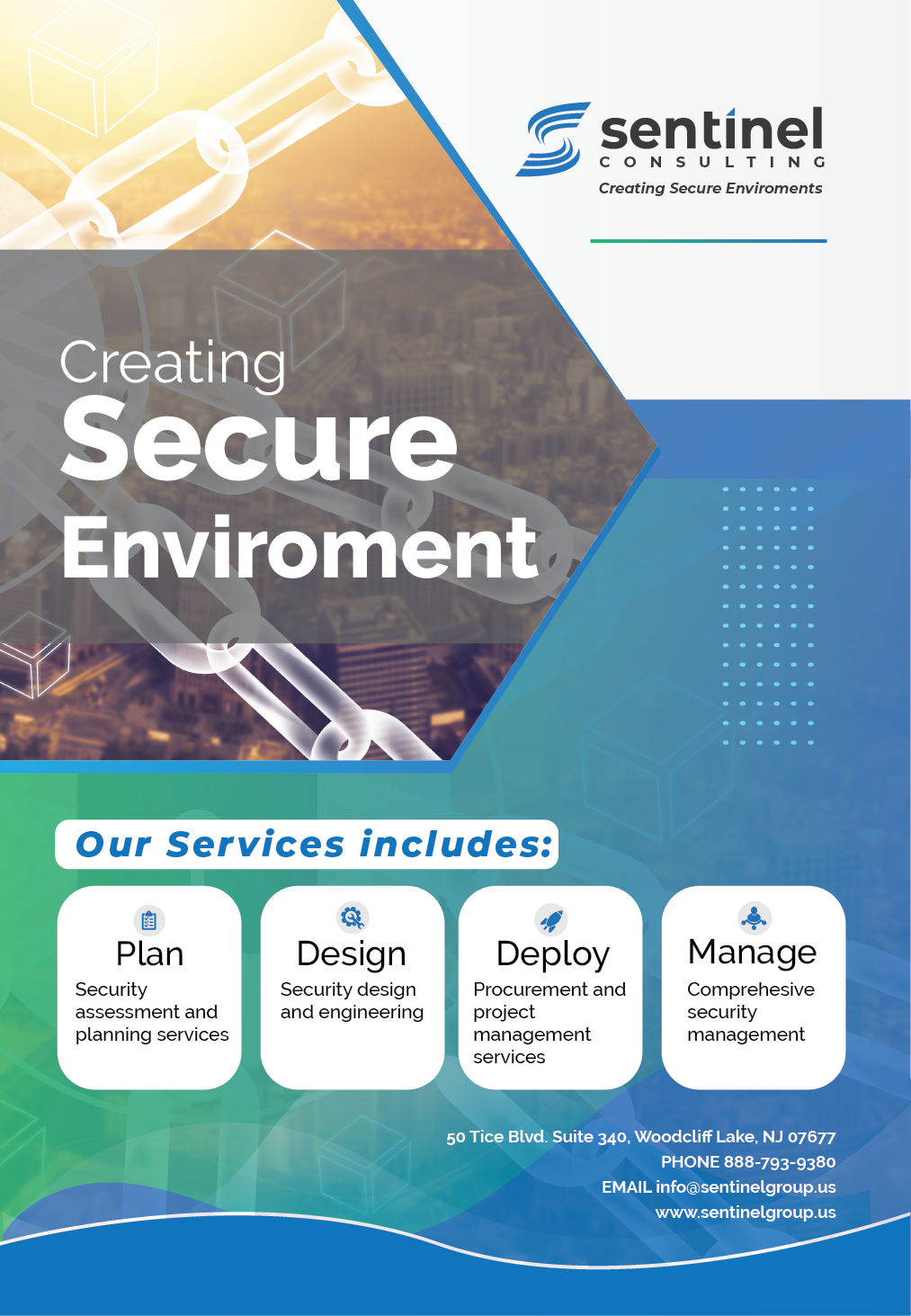 Graphic Design by Signpost Designs for Sentinel Consulting, LLC | Design #28407475