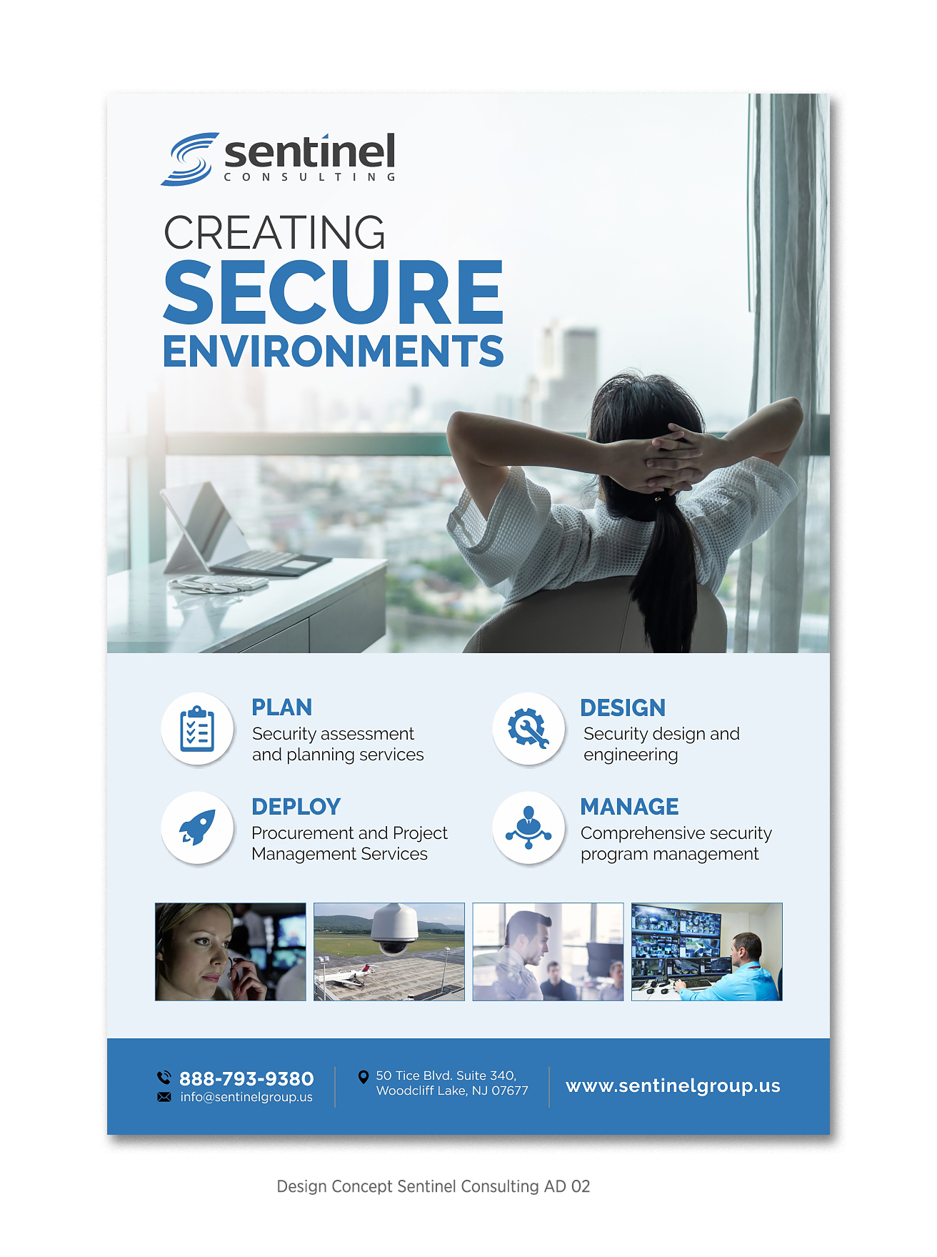 Graphic Design by D Creative for Sentinel Consulting, LLC | Design #28404481