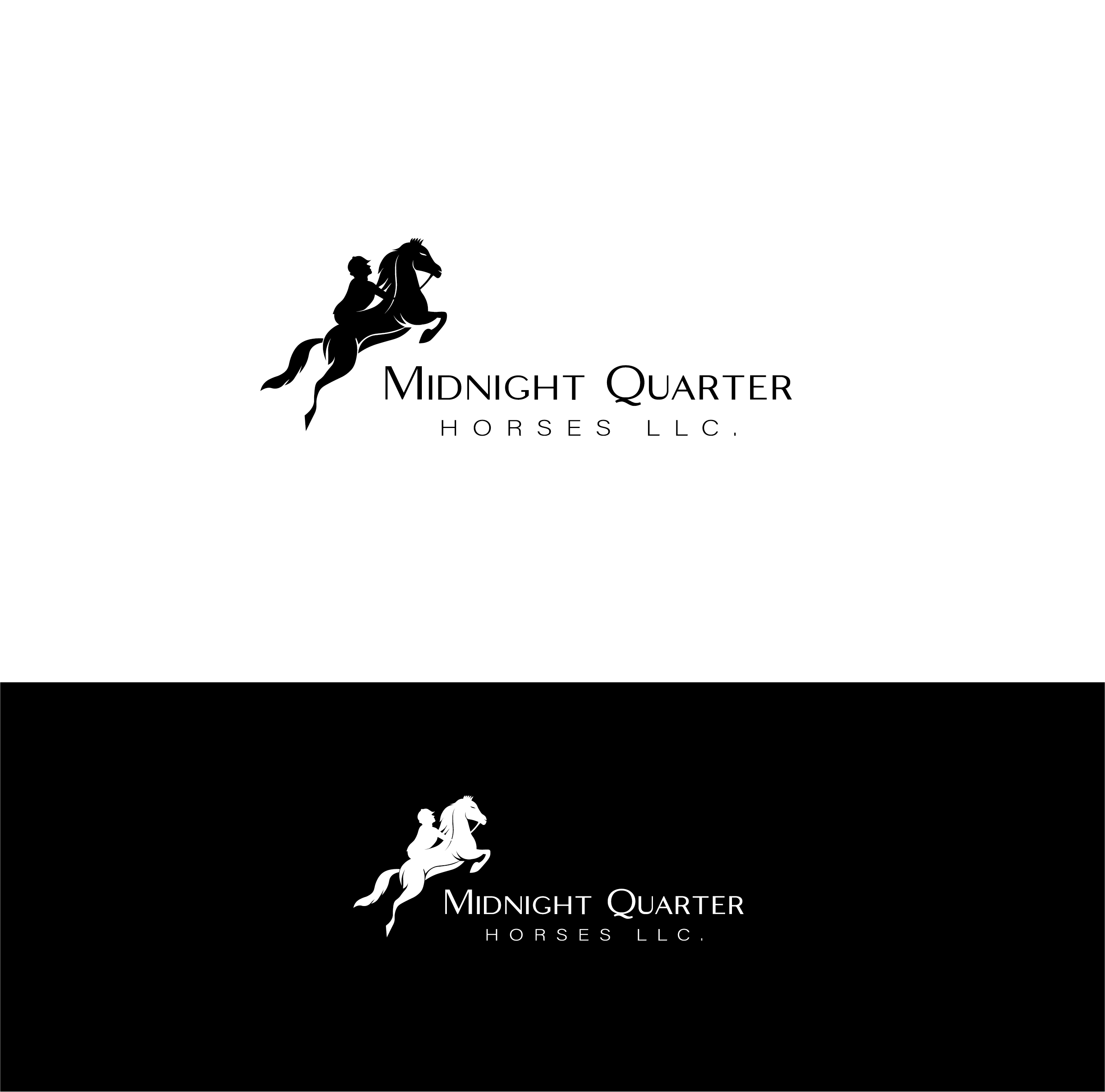 Design de Logo par Shul pour Midnight QuarterHorses LLC | Design #28452395