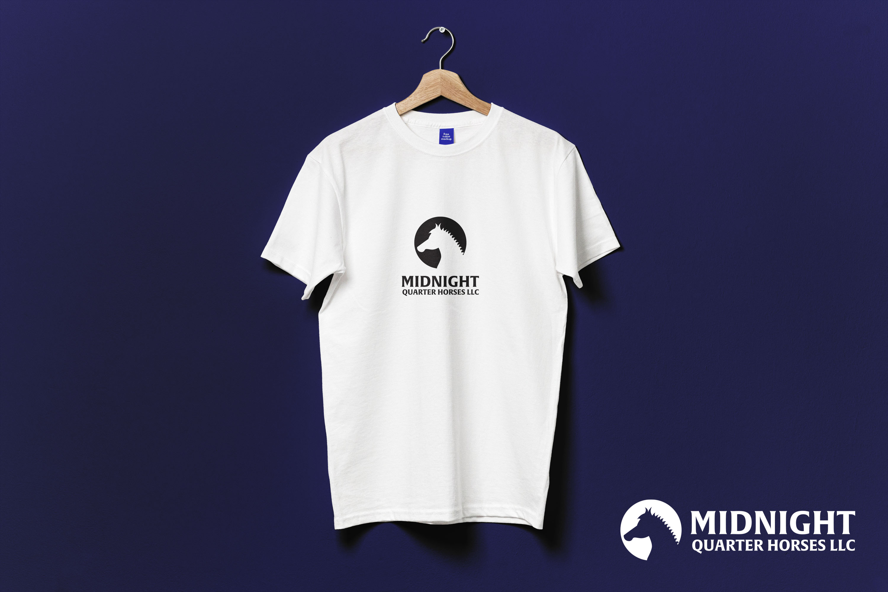 Logo Design by ILLUSTRATOR PRO for Midnight QuarterHorses LLC | Design #28454150