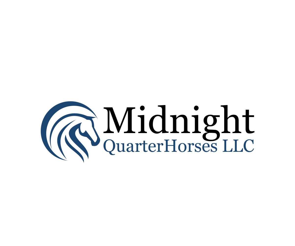 Logo Design by Thati Designs for Midnight QuarterHorses LLC | Design #28423968