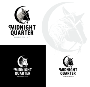 Logo Design by Enz67 for Midnight QuarterHorses LLC | Design: #28423731