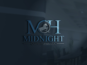Logo Design by Tamim_iqbal for Midnight QuarterHorses LLC | Design: #28426321