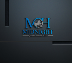 Logo Design by Tamim_iqbal for Midnight QuarterHorses LLC | Design: #28426322