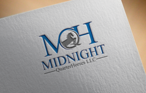 Logo Design by Tamim_iqbal for Midnight QuarterHorses LLC | Design: #28426323