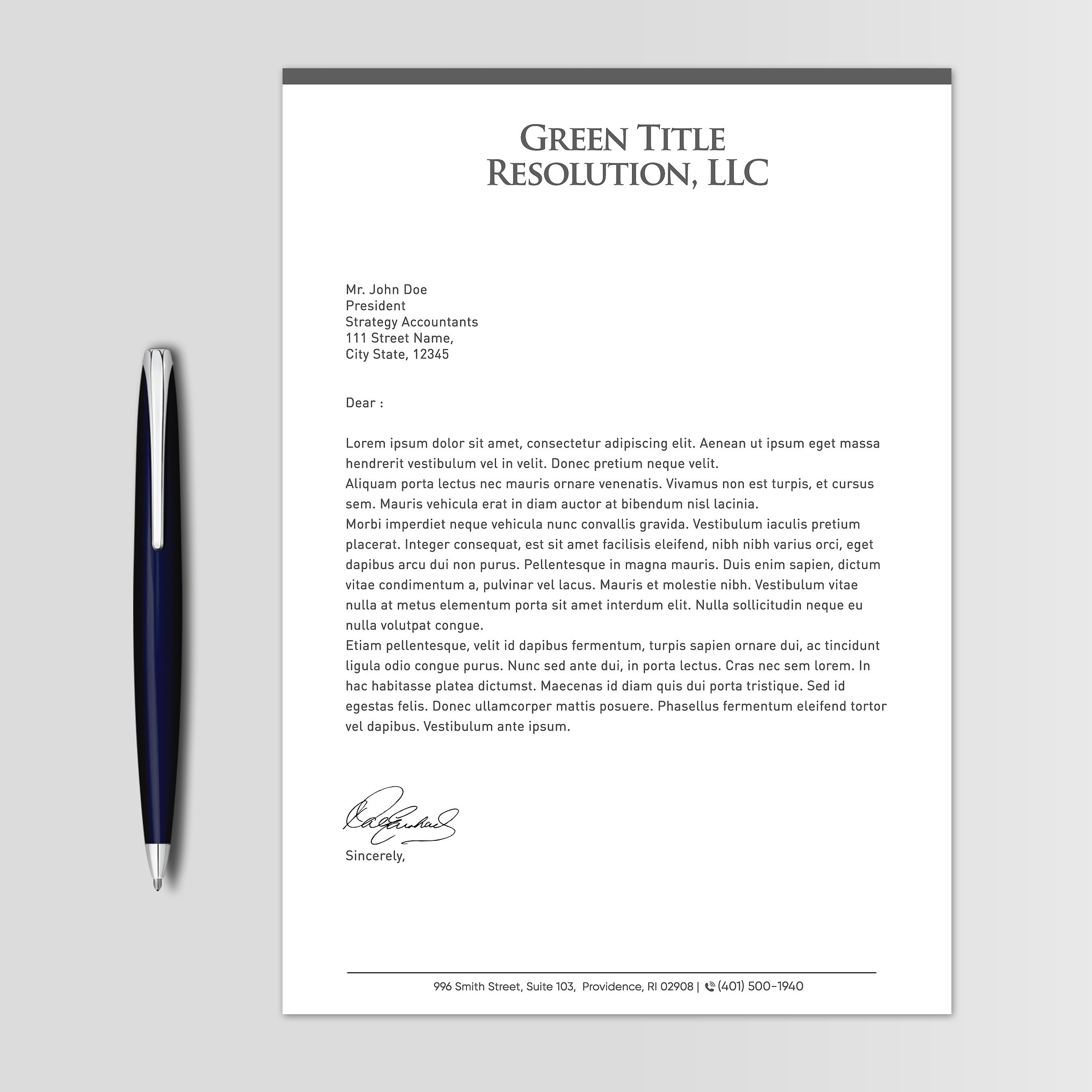 Stationery Design by Designers Hub for this project | Design #28405607