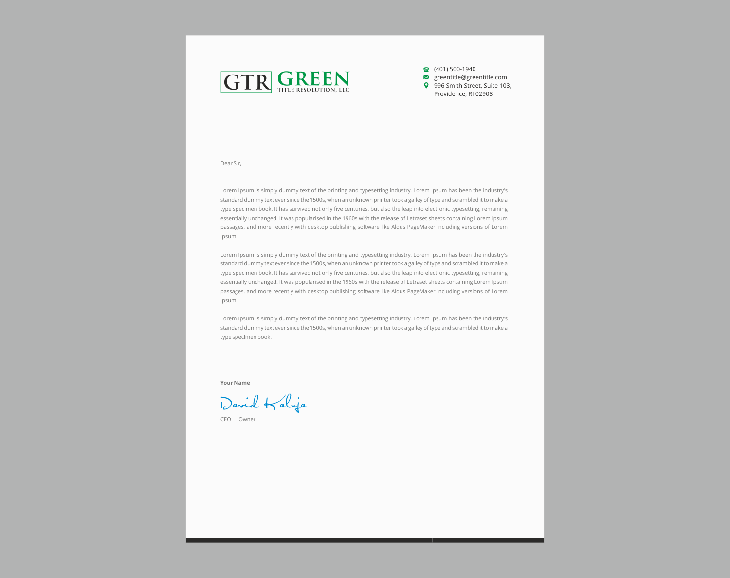 Stationery Design by INDIAN_Ashok for this project | Design #28404211