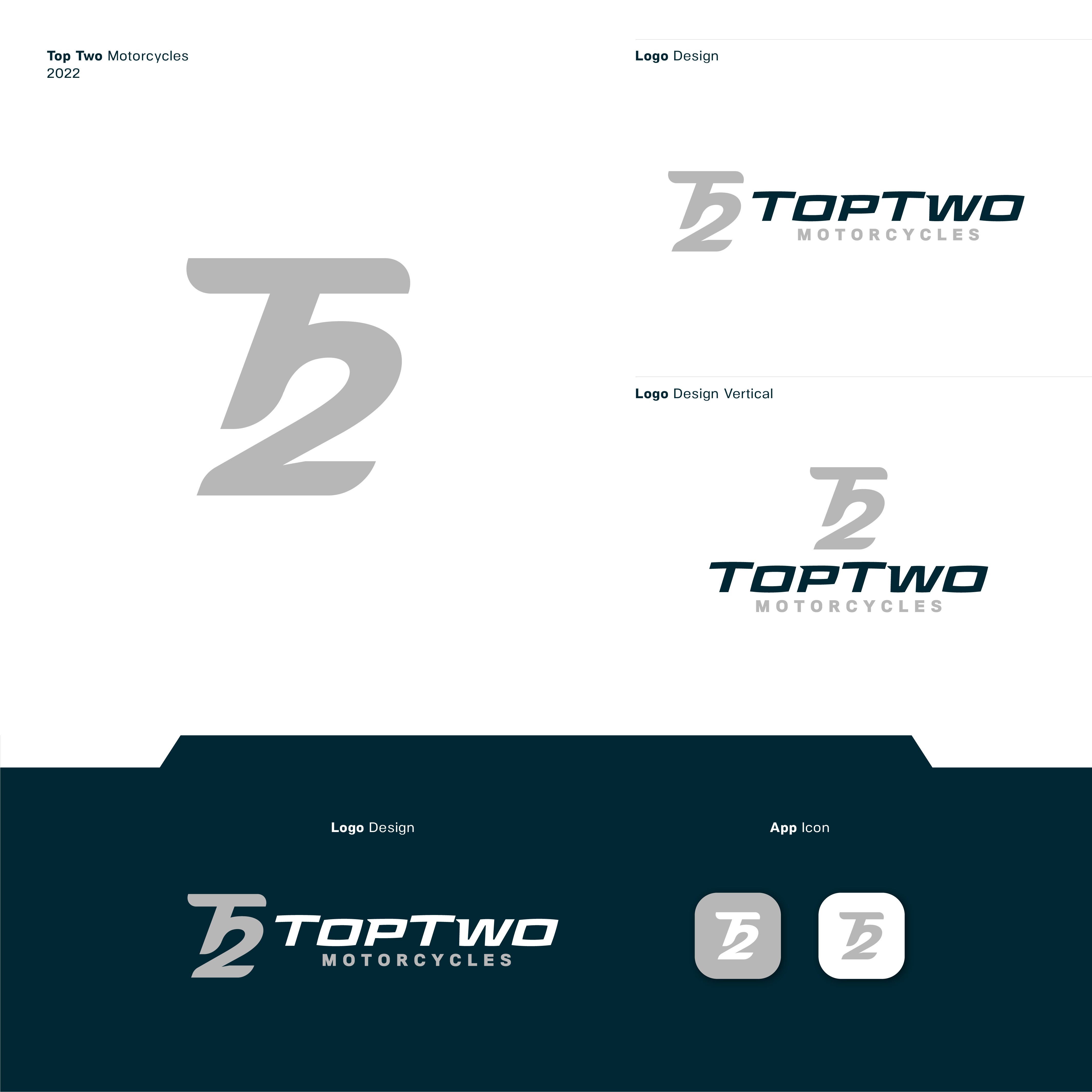 Logo Design by JBalloon Design for Top Two Motorcycles | Design #28415271