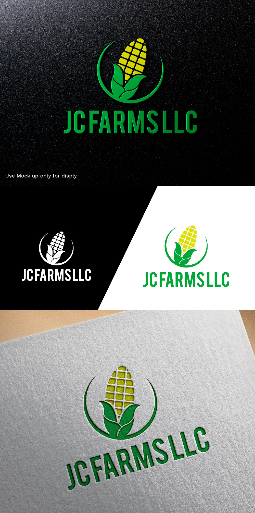 Logo Design by amran mollaa for JC Farms LLC | Design #28406378