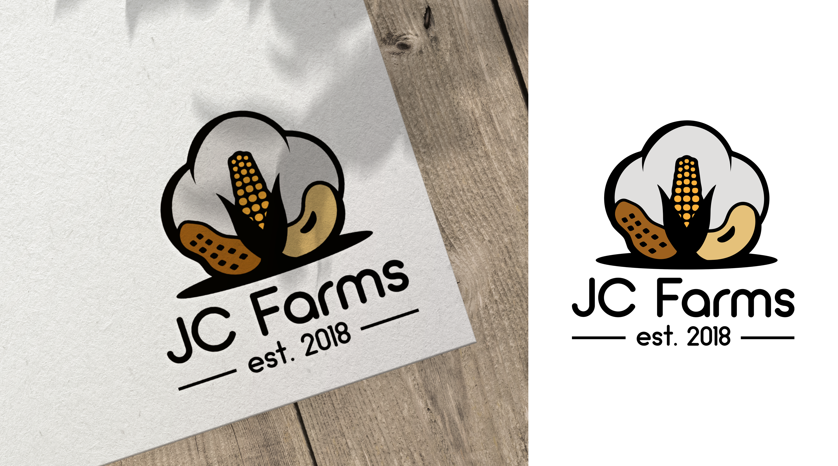 Logo Design by LK Desing for JC Farms LLC | Design #28408399