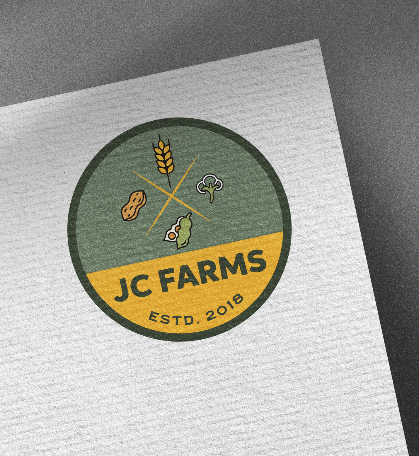 Logo Design by MEDIA GLASS for JC Farms LLC | Design #28407280
