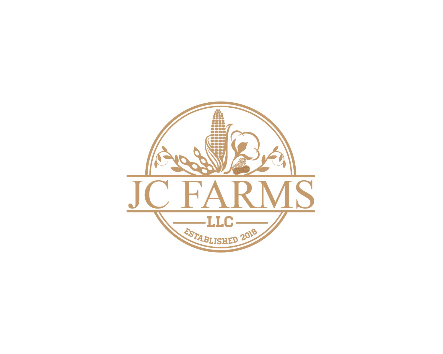Diseño de Logo por Isnah Logo para JC Farms LLC | Diseño #28407804