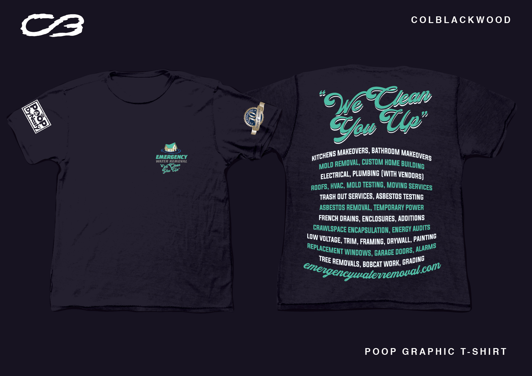 T-shirt Design by Col 3 for Property Claims Solutions LLC | Design #28435179