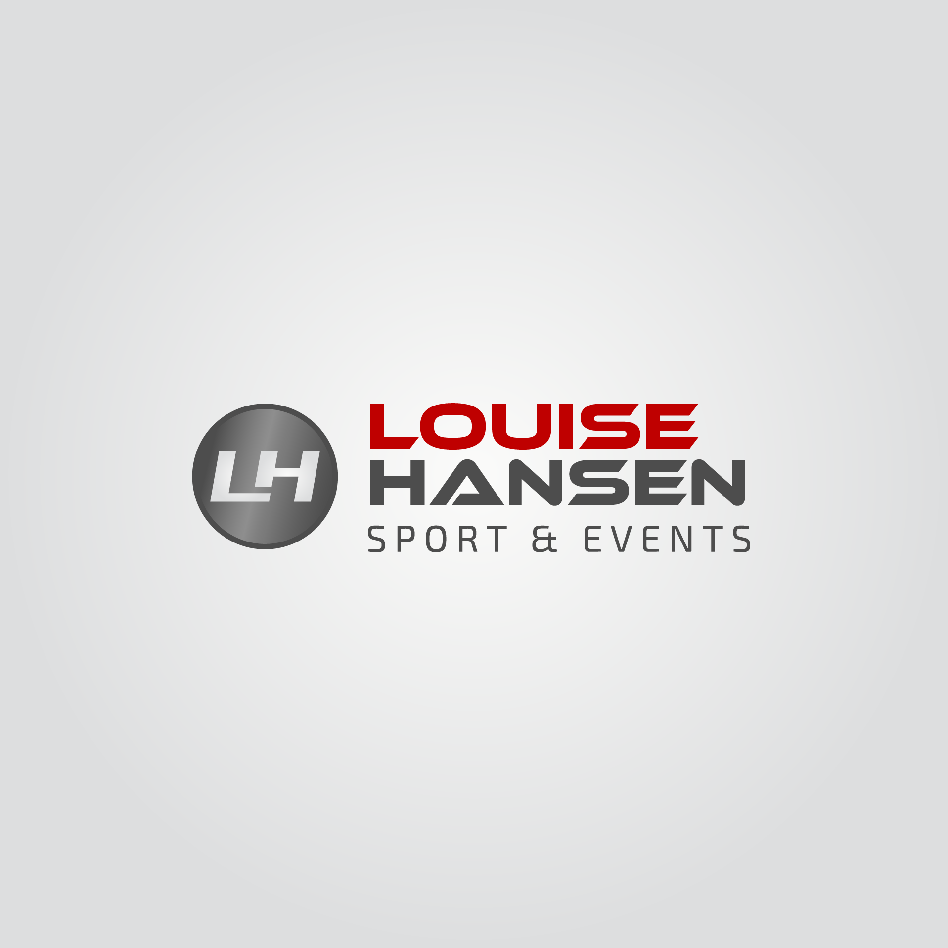 Logo Design by Publik Logo for Louise Hansen Sport & Events | Design #28409601