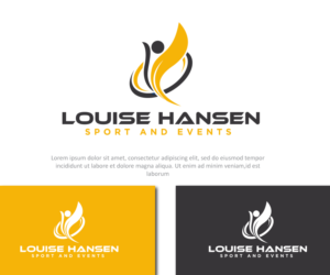 Logo Design by ali indoproD for Louise Hansen Sport & Events | Design: #28410074