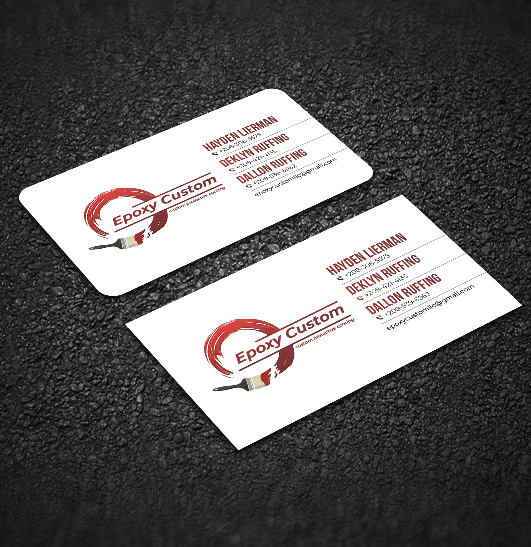 Design de Carte de Visite par Sujan4art pour L&R Epoxy | Design #28426589