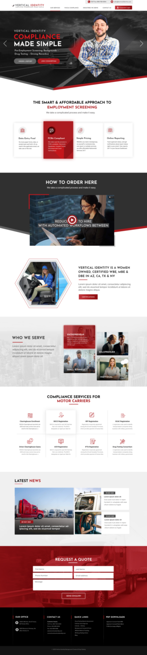 Diseño Web por Blue Sparrow para este proyecto | Diseño: #28428392