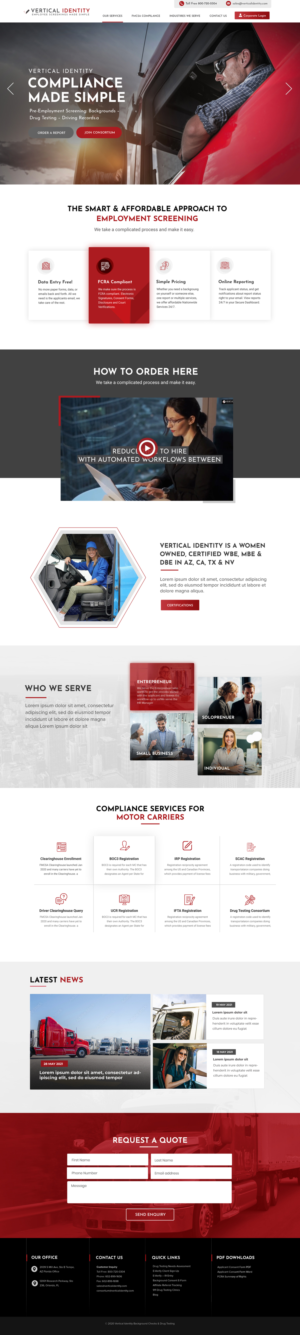 Website - add Lead Capture and Funnel Pages - New Fresh Design | Web Design by Blue Sparrow