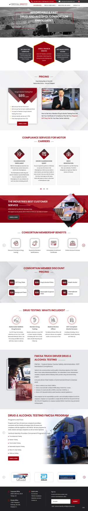 Web Design by pb for this project | Design: #28419767