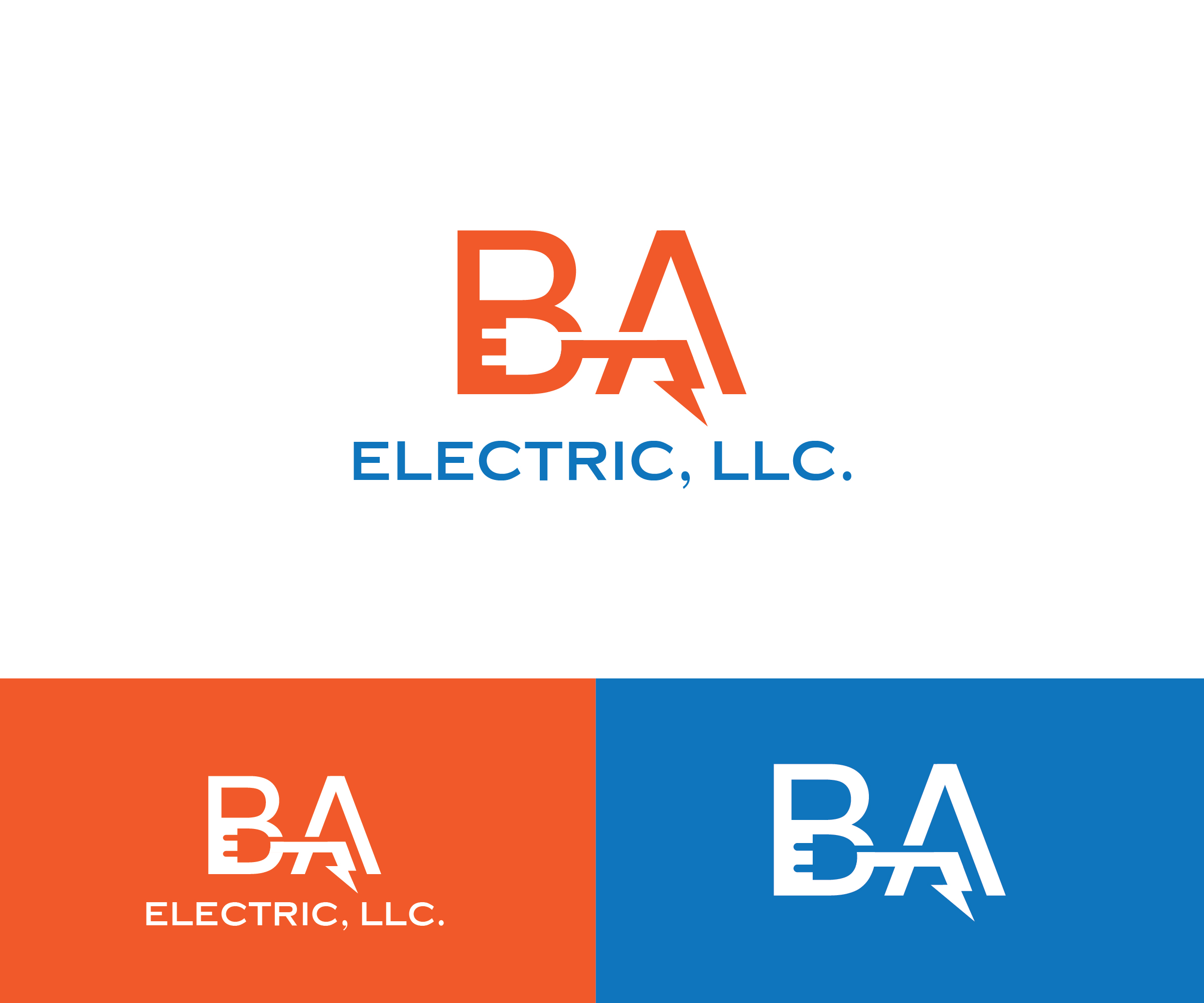 Logo Design by ecorokerz for BA Electric, LLC  | Design #28416487