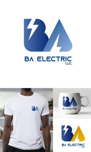 Logo Design by COTTA - STUDIO for BA Electric, LLC  | Design: #28421217