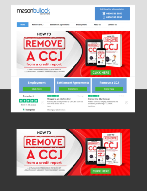 Design de Bannière  par ecorokerz pour Mason Bullock Solicitors | Design : #28422095