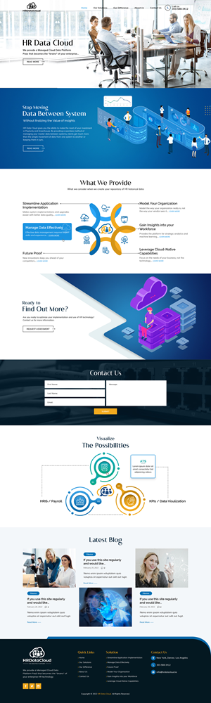 Web Design by sai.designer87 for this project | Design #28512081