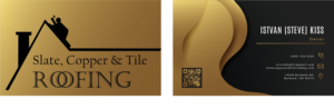 Visitenkarten-Design von raj007 für Slate, Copper and Tile Roofing LLC | Design: #28418397