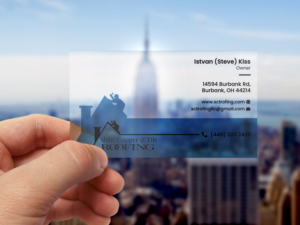 Visitenkarten-Design von Vishwa Basnayake für Slate, Copper and Tile Roofing LLC | Design: #28418962