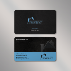 Visitenkarten-Design von Vishwa Basnayake für Slate, Copper and Tile Roofing LLC | Design: #28419955