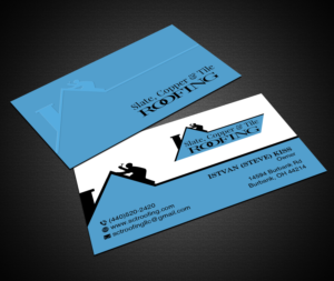 Diseño de Tarjeta de Presentación por Creations Box 2015 para Slate, Copper and Tile Roofing LLC | Diseño: #28418157