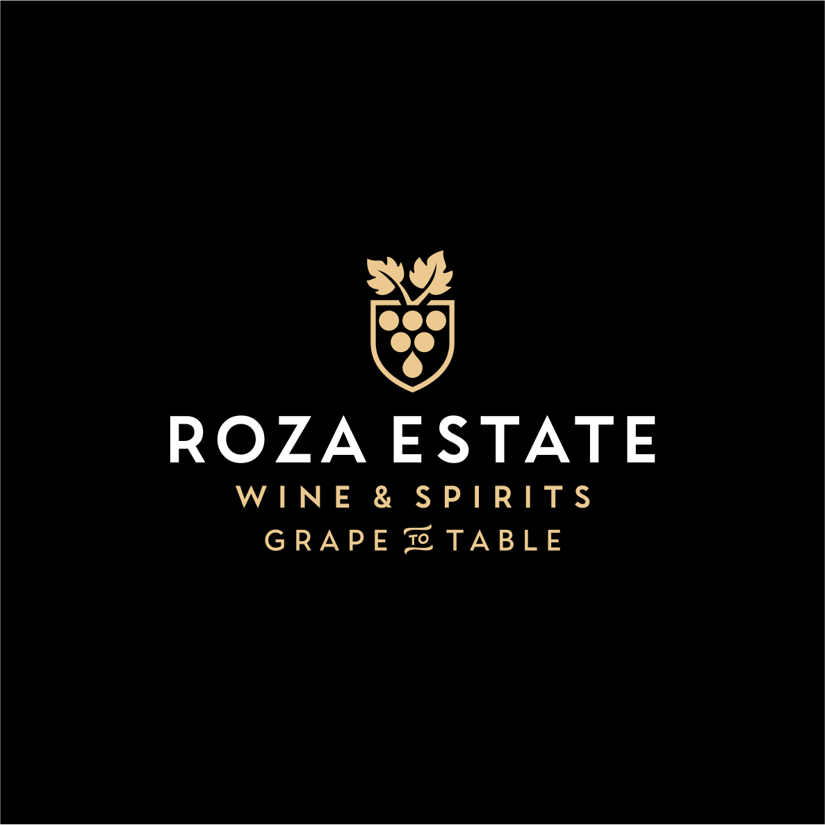 Logo Design by design.picnic for Roza Estates Wine & Spirits | Design: #28416185