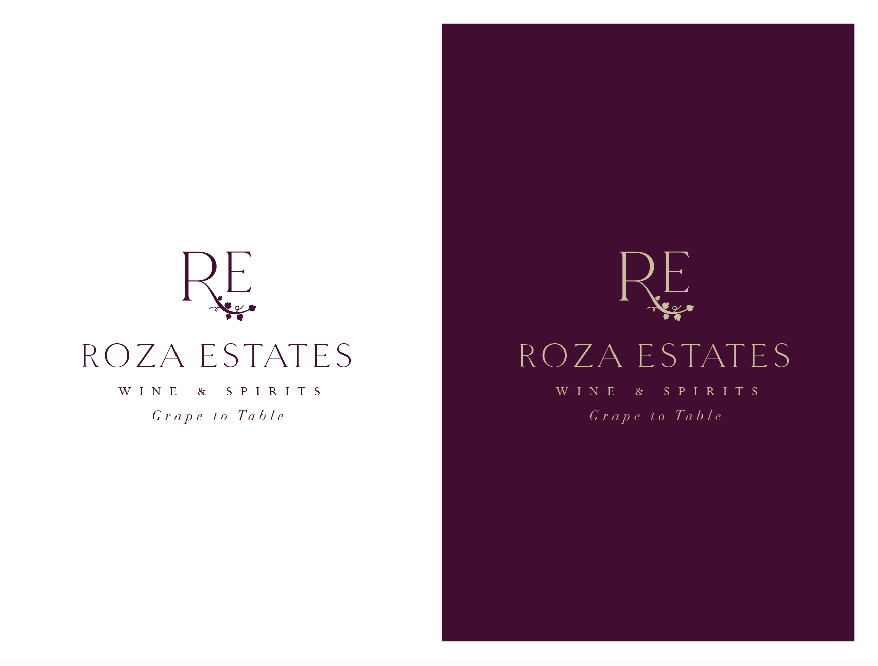 Design de Logo par wonderland pour Roza Estates Wine & Spirits | Design #28416946