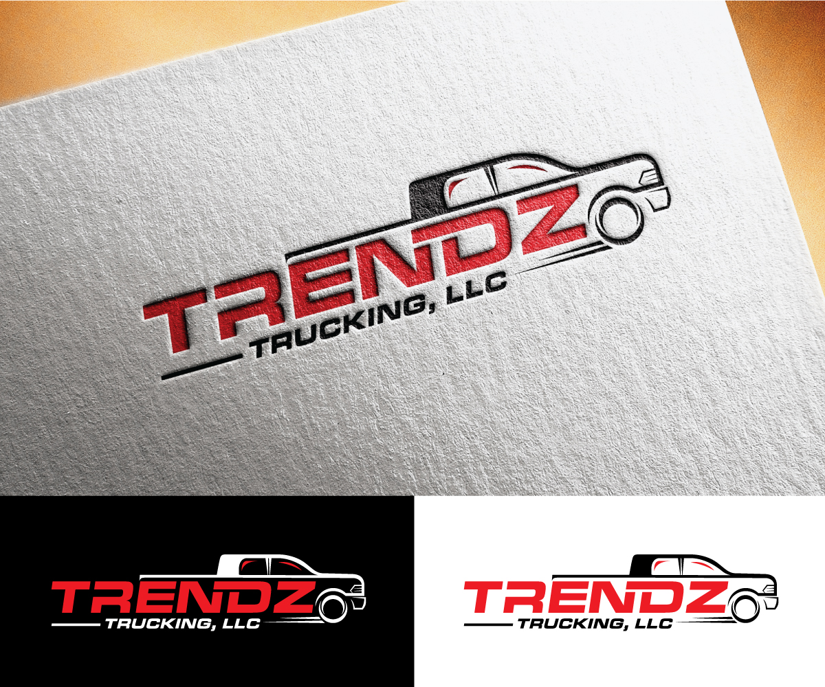 Logo Design by sol design2 for Trendz Trucking LLC | Design #28427953