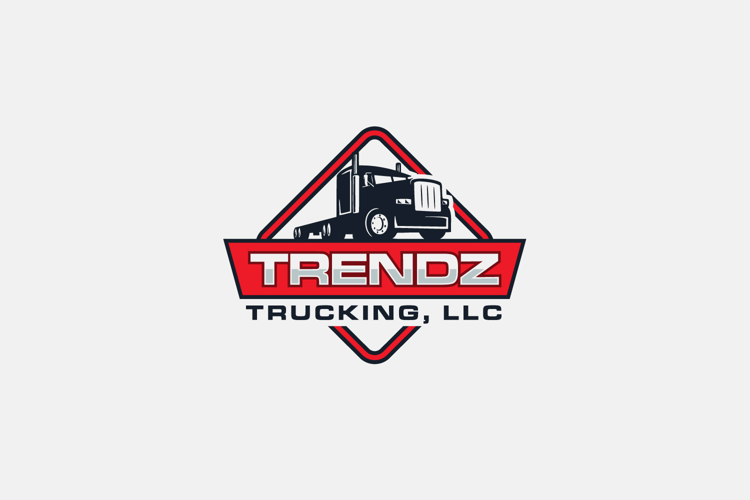 Logo Design by ideaz2050 for Trendz Trucking LLC | Design #28420466