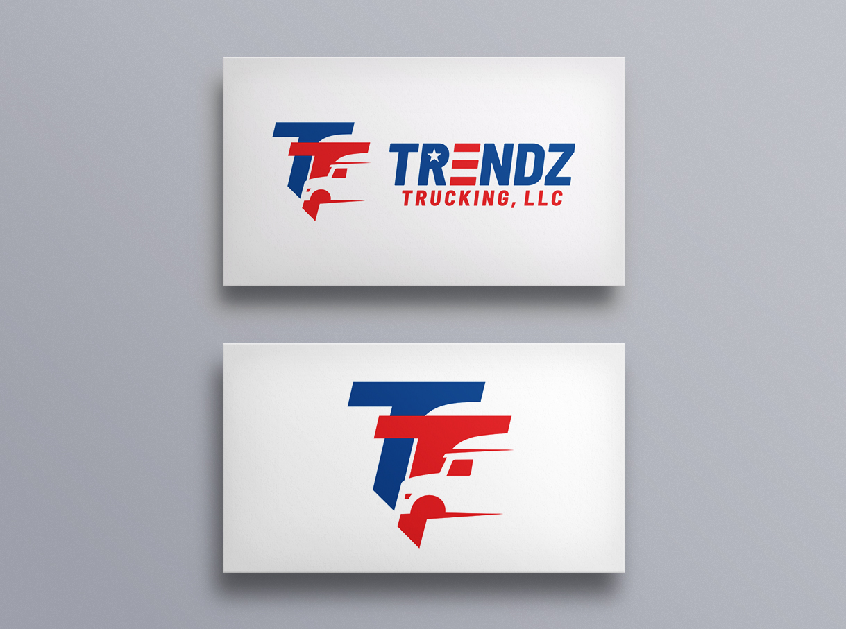 Logo-Design von Djamdesign für Trendz Trucking LLC | Design #28422599