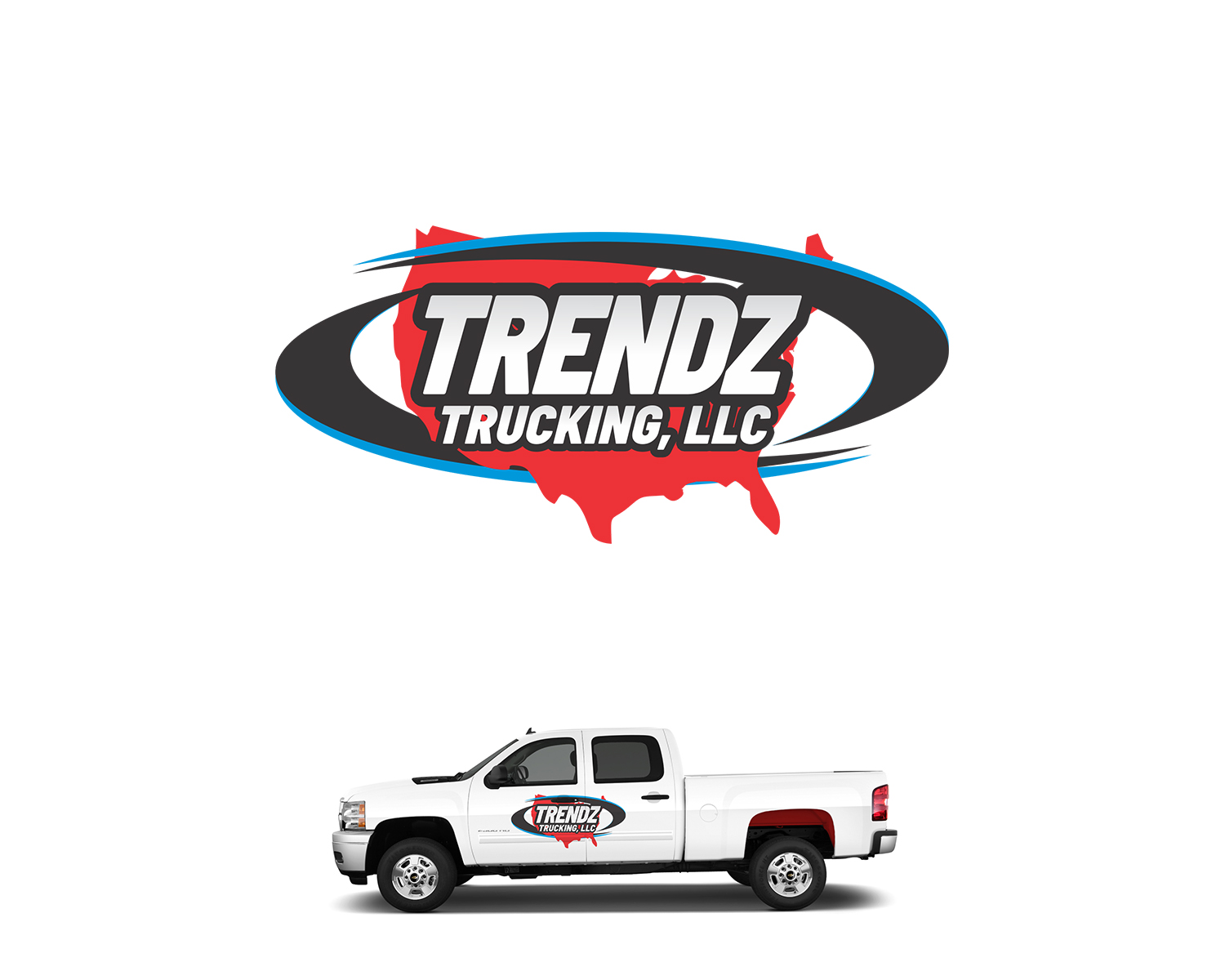 Logo Design by Djamdesign for Trendz Trucking LLC | Design #28432568