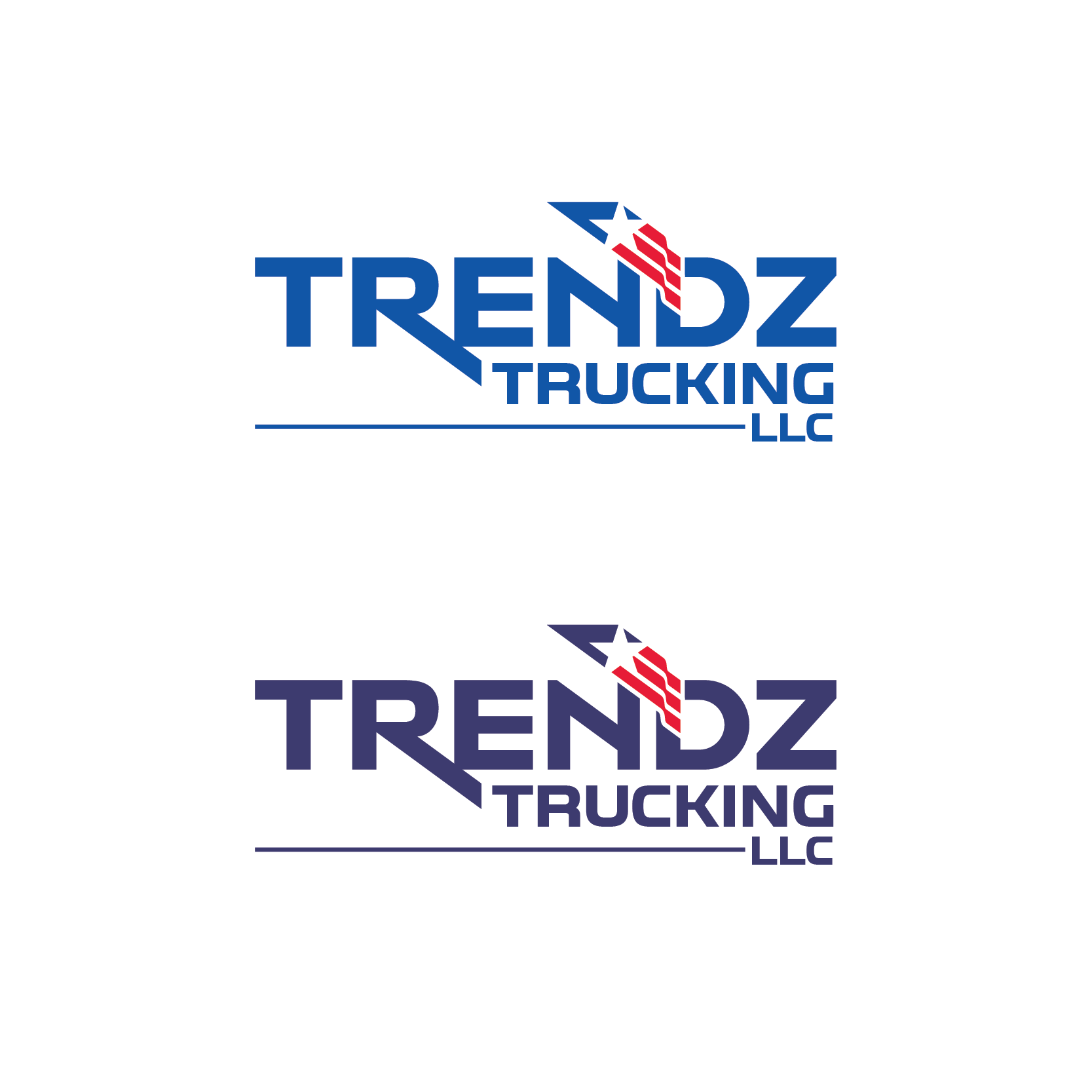 Logo Design by Logoriddim for Trendz Trucking LLC | Design #28445228