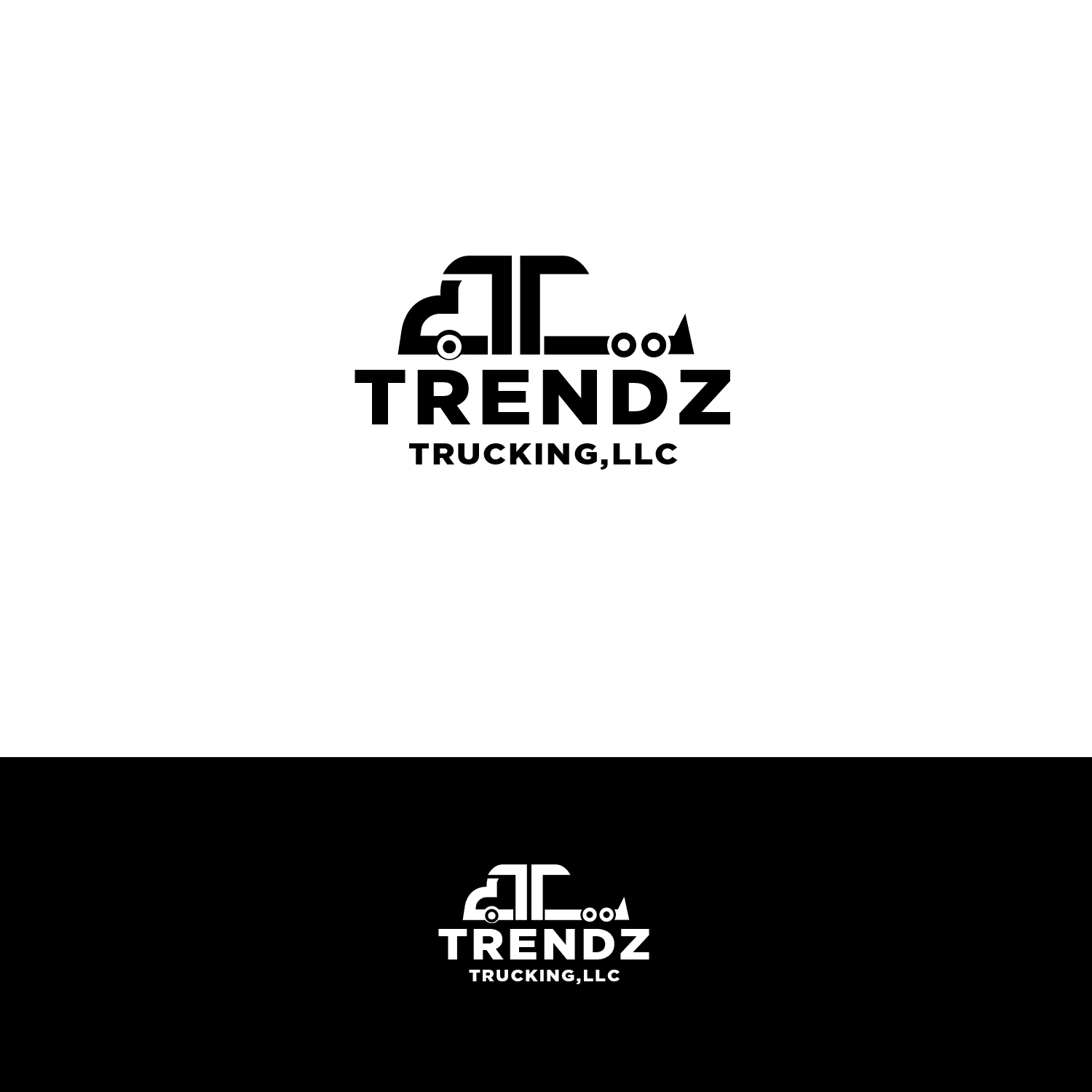 Logo Design by Maxo-Biz for Trendz Trucking LLC | Design #28429743