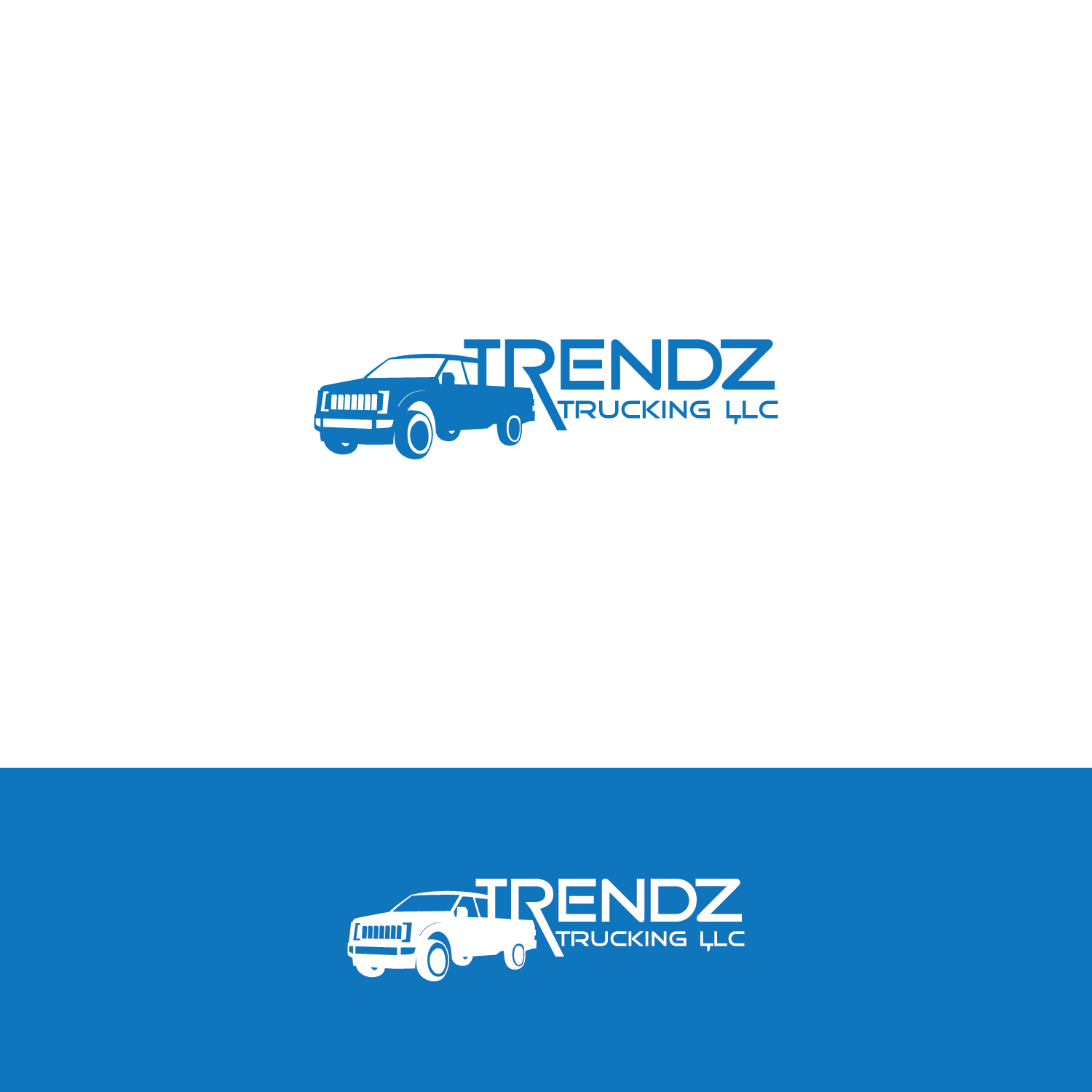 Logo Design by Maxo-Biz for Trendz Trucking LLC | Design #28434820