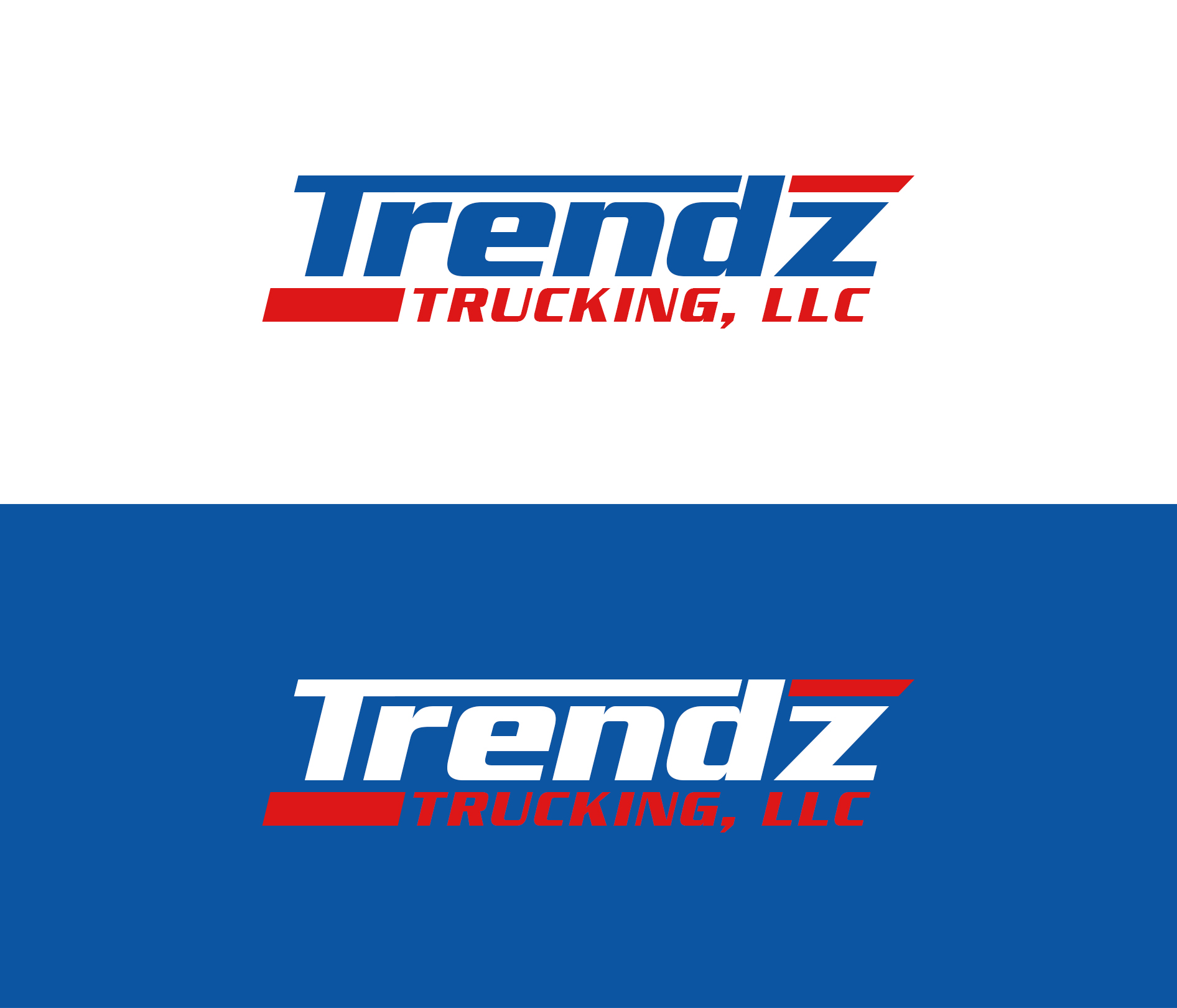 Logo Design by Soonia for Trendz Trucking LLC | Design #28426628