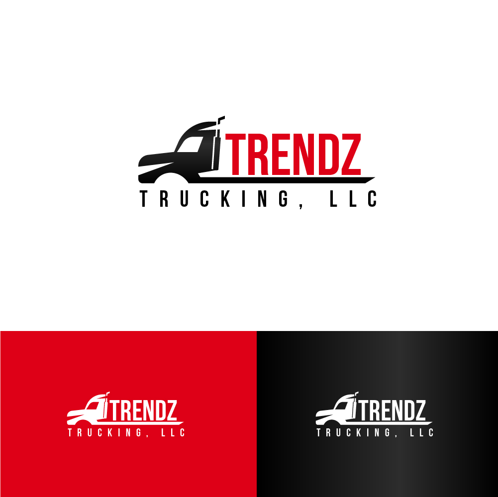 Logo-Design von AlphabetZero.co.uk für Trendz Trucking LLC | Design #28428567