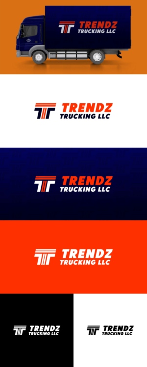 Diseño de Logo por Infinity Graphics para Trendz Trucking LLC | Diseño #28423052